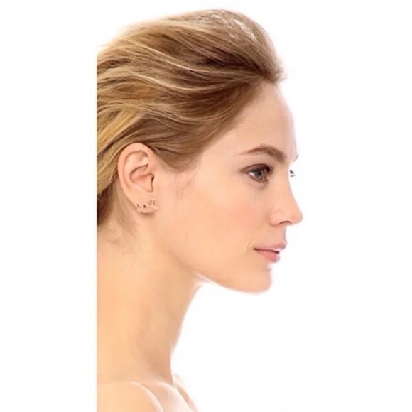 Kate Spade Rose Gold Bow Earrings - Picture 3 of 4